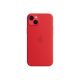 Apple iPhone 14 Plus Silicone Case with MagSafe  RED