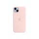 Apple iPhone 14 Plus Silicone Case with MagSafe Chalk Pink